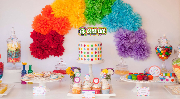 Colorful Candy Into Your Party Decor