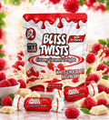 Bliss Twists - Bite sized caramel candies -White Chocolate Raspberry