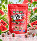 Cotton Candy Blasts - Watermelon Flavor- Bite Sized candies that melt in your mouth just like Cotton Candy