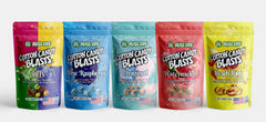 Cotton Candy Blasts - Taffy Flavor- Bite Sized candies that melt in your mouth just like Cotton Candy