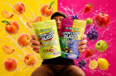 Cotton Candy Blasts - Taffy Flavor- Bite Sized candies that melt in your mouth just like Cotton Candy