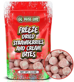 Strawberries and Cream Candy Bites - Bite Sized candies that melt in your mouth