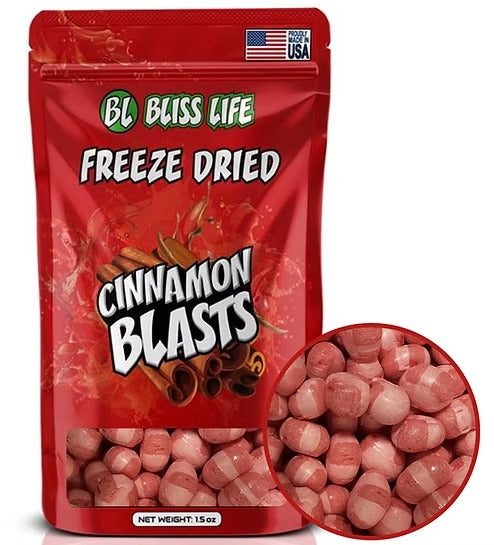 Bliss Life Blasts - Cinnamon - Bite Sized candies that melt in your mouth