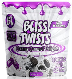 Bliss Twists - Bite sized caramel candies - Peanut Butter Bliss