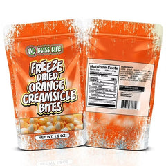 Orange Creamsicle Candy Bites - Bite Sized candies that melt in your mouth