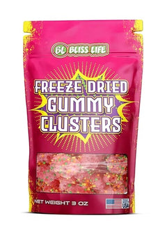 Bliss Life Freeze Dried Gummy Clusters freeze dry sour candy goodness Sour candy