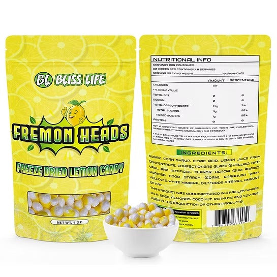 Fremonheads - Lemon Bliss Life Freeze Dried Candy