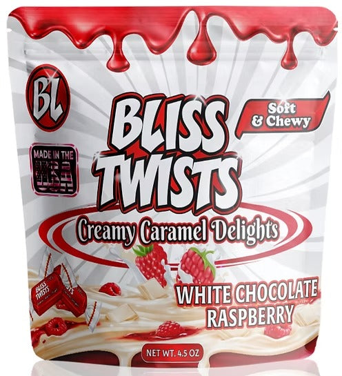Bliss Twists - Bite sized caramel candies - Cookies and Cream