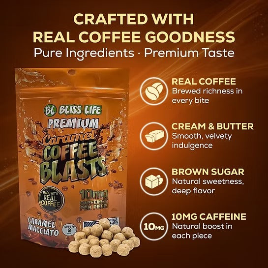 Caramel Macciato Caramel Coffee Blasts