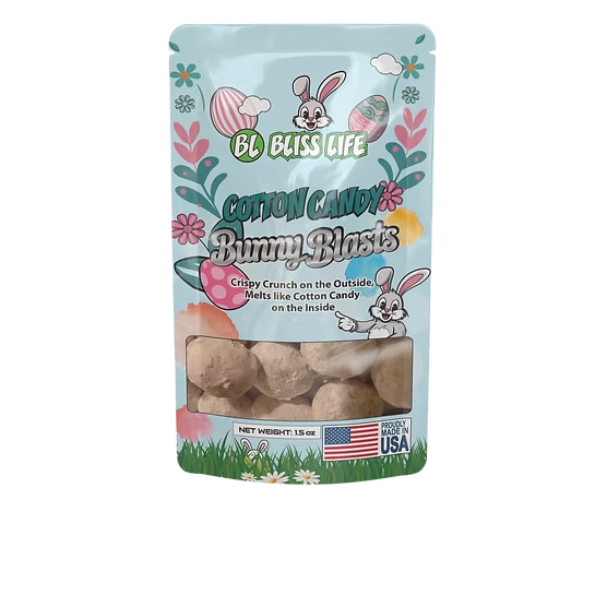 Bunny Blasts - Bite Sized candies that melt in your mouth like Cotton Candy