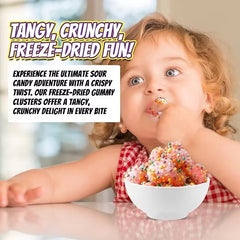 Bliss Life Freeze Dried Gummy Clusters freeze dry sour candy goodness Sour candy