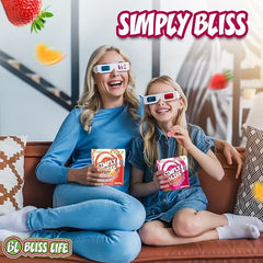 Simply Bliss - REAL Fruit Gummies - Orange - 6oz large bag 60+ gummies